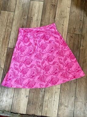 Lola Pink Paisley skirt XS